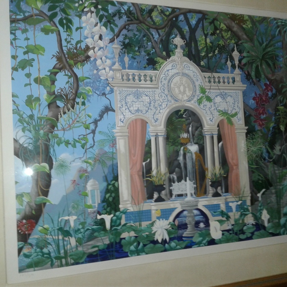 Kiraly Serigraph My Far Pavillion